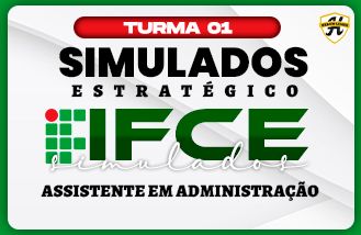 Projeto IFCE - Simulado Estrat�gico / Pr�-Edital / TURMA 01